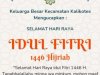 Selamat Hari Raya Idul Fitri 1446 Hijriah
