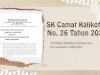 Standar Pelayanan Kecamatan Kalikotes