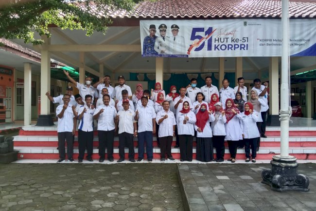 Apel Pagi ASN Kecamatan Kalikotes dan Kepala Desa beserta Perangkat Desa