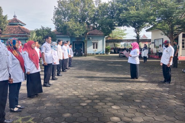 Apel Pagi rutin Keluarga Besar Kecamatan Kalikotes