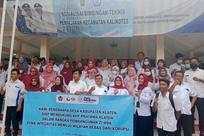 Sosialisasi dan Bimbingan Teknis Perpajakan dari KPP Pratama Klaten