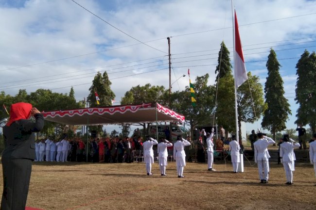 Upacara HUT RI ke-78 Kecamatan Kalikotes