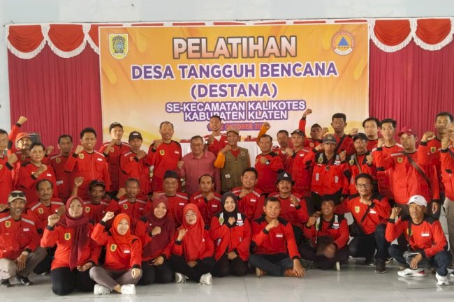Pelatihan Desa Tanggap Bencana seKecamatan Kalikotes
