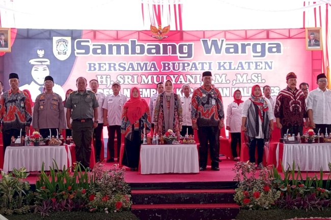 Sambang Warga Bersama Bupati klaten