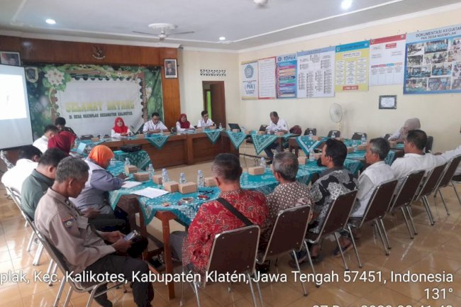 Musdes Penetapan APBDes Tahun 2024 di Desa Ngemplak