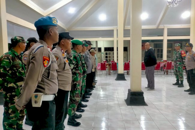 Pengamanan Malam Tahun Baru di Kecamatan Kalikotes