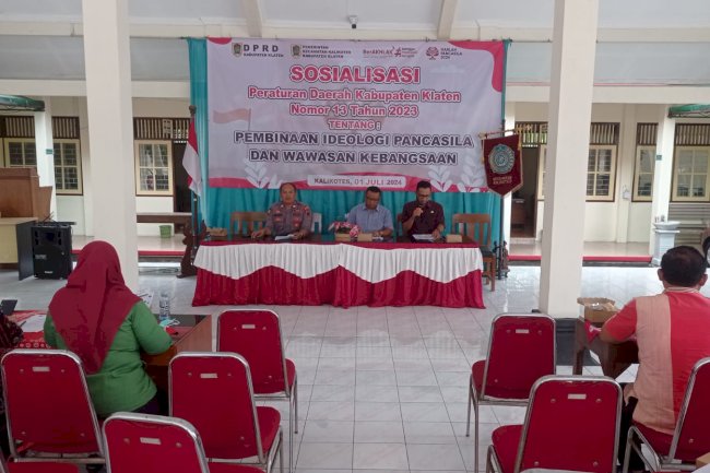 Rakor Panitia Hari Jadi Klaten Ke-220 dan HUT RI Ke-79 Kecamatan Kalikotes