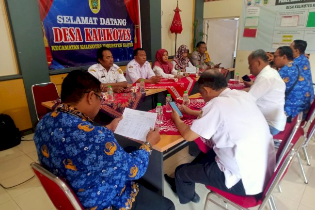 Monev Dana Desa di Desa Kalikotes