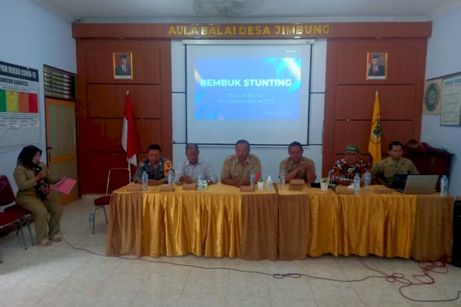 Rembug Stunting di Desa Jimbung
