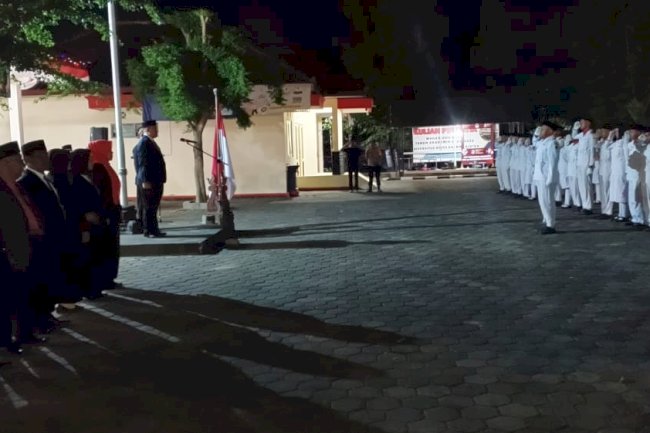 Pengukuhan Paskibraka Kecamatan Kalikotes