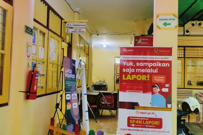 Sosialisasi SP4N Lapor di Kecamatan Kalikotes