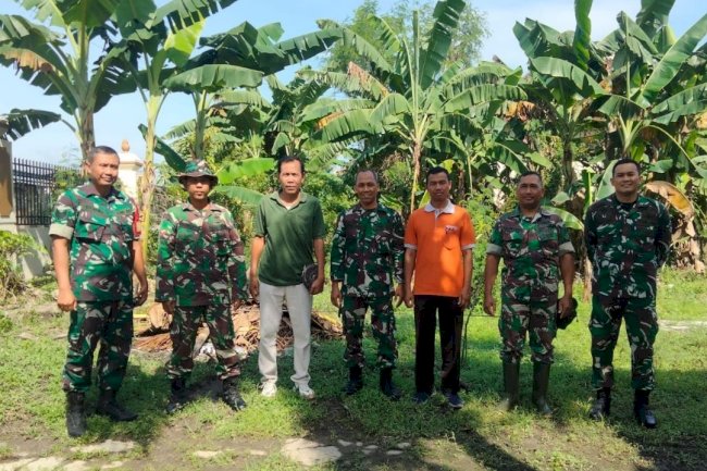 Pengukuran Lokasi Posmil dari Kodim Klaten