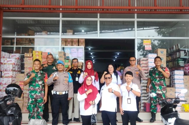 Giat Pengawasan Pangan Bersama Puskesmas Kalikotes