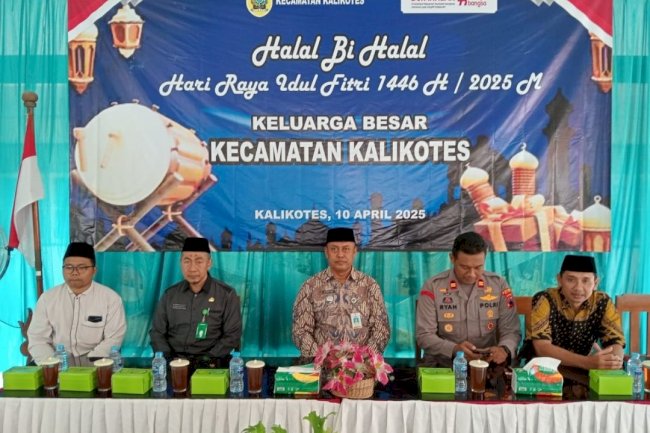 Halal Bi Halal Keluarga Besar Pemerintah Kecamatan Kalikotes