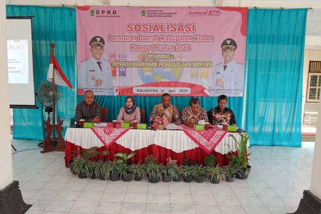 Sosialisasi Peratoran Daerah Kabupaten Klaten Nomor 6 tahun 2018