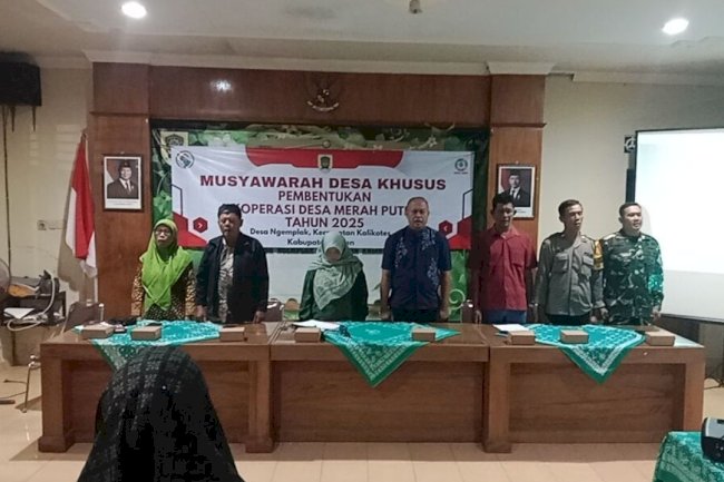 MUSDESUS Pembentukan Koperasi Desa Merah Putih Desa Ngemplak