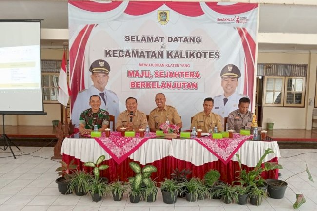 Rapat Panitia Hari Jadi Ke-221 Klaten dan HUT Ke-80 Republik Indonesia Tingkat Kecamatan