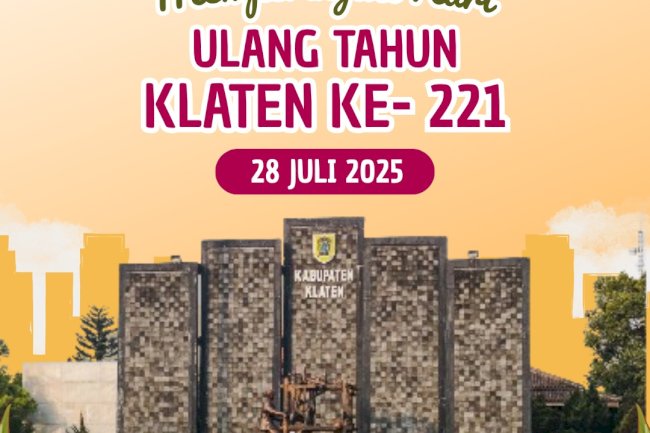 Selamat Hari Jadi Ke-221 Klaten