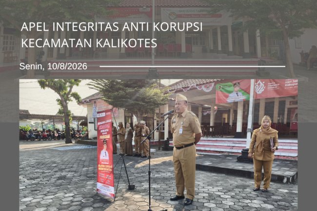 Apel Integritas Anti Korupsi Kecamatan Kalikotes