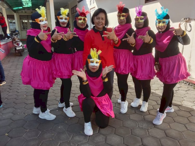 Senam Sehat dan Lomba Gerak dan Lagu Cegah Stunting 