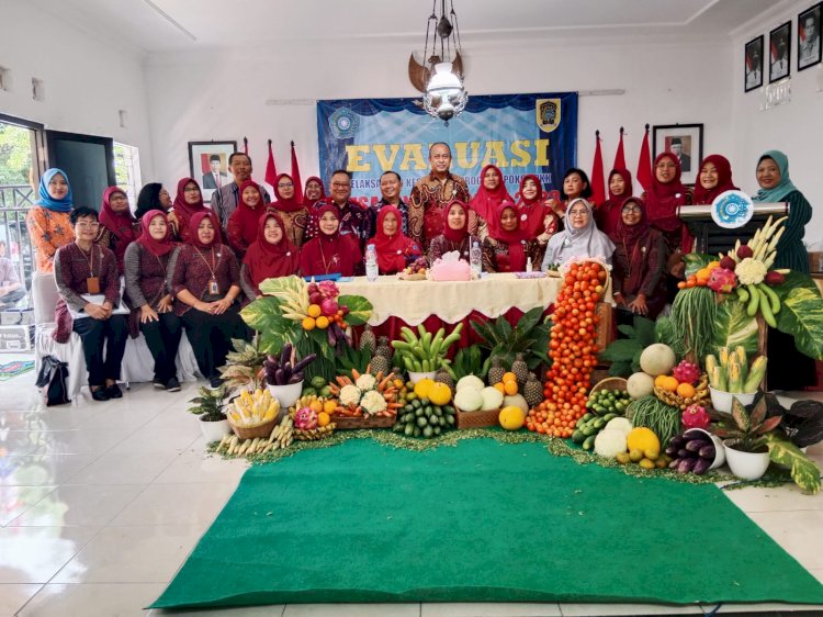 Evaluasi 10 Program Pokok PKK Desa Binaan Tahun 2023