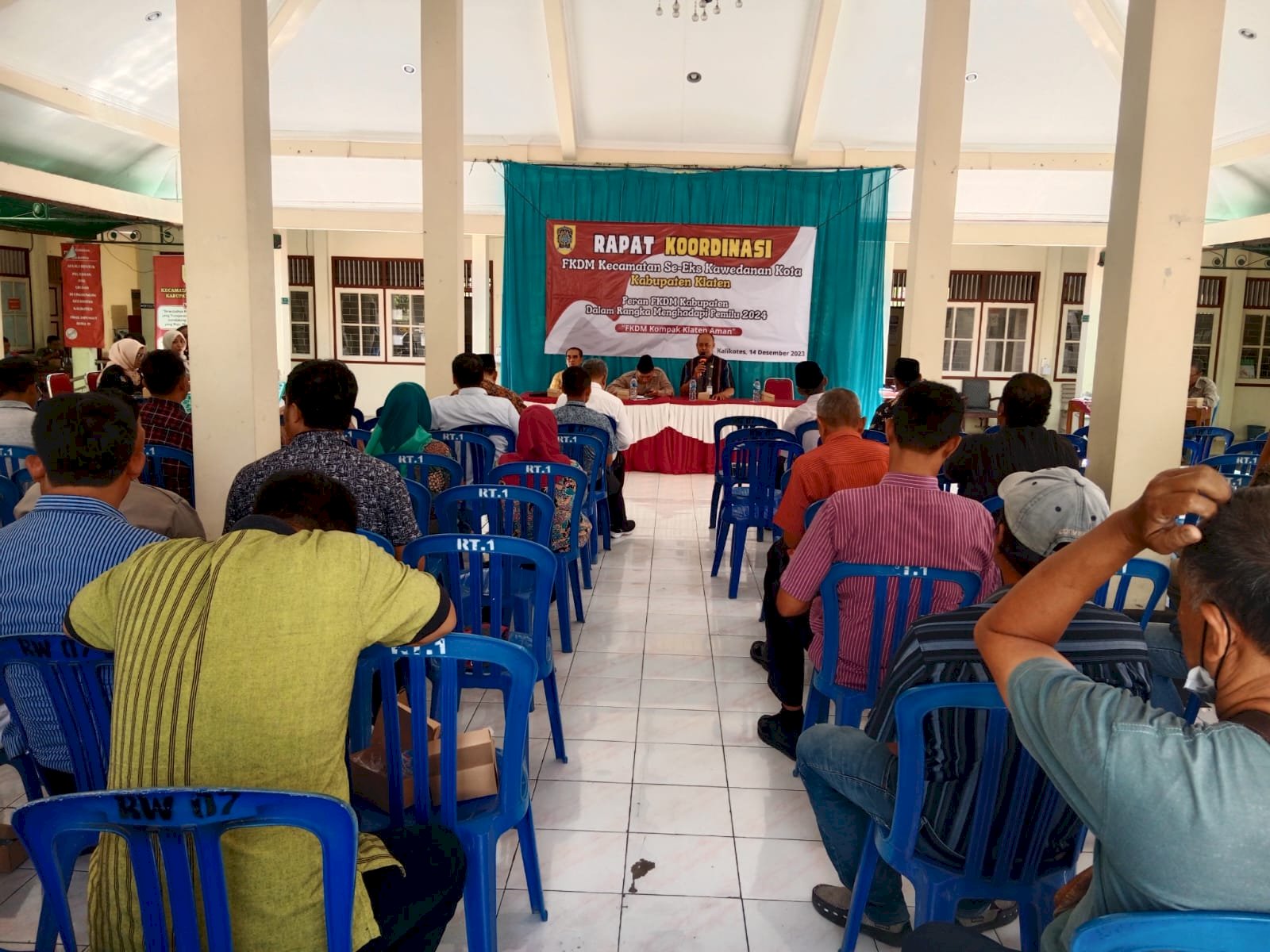 Rapat Koordinasi FKDM Kecamatan Se-Eks Kawedanan Kota