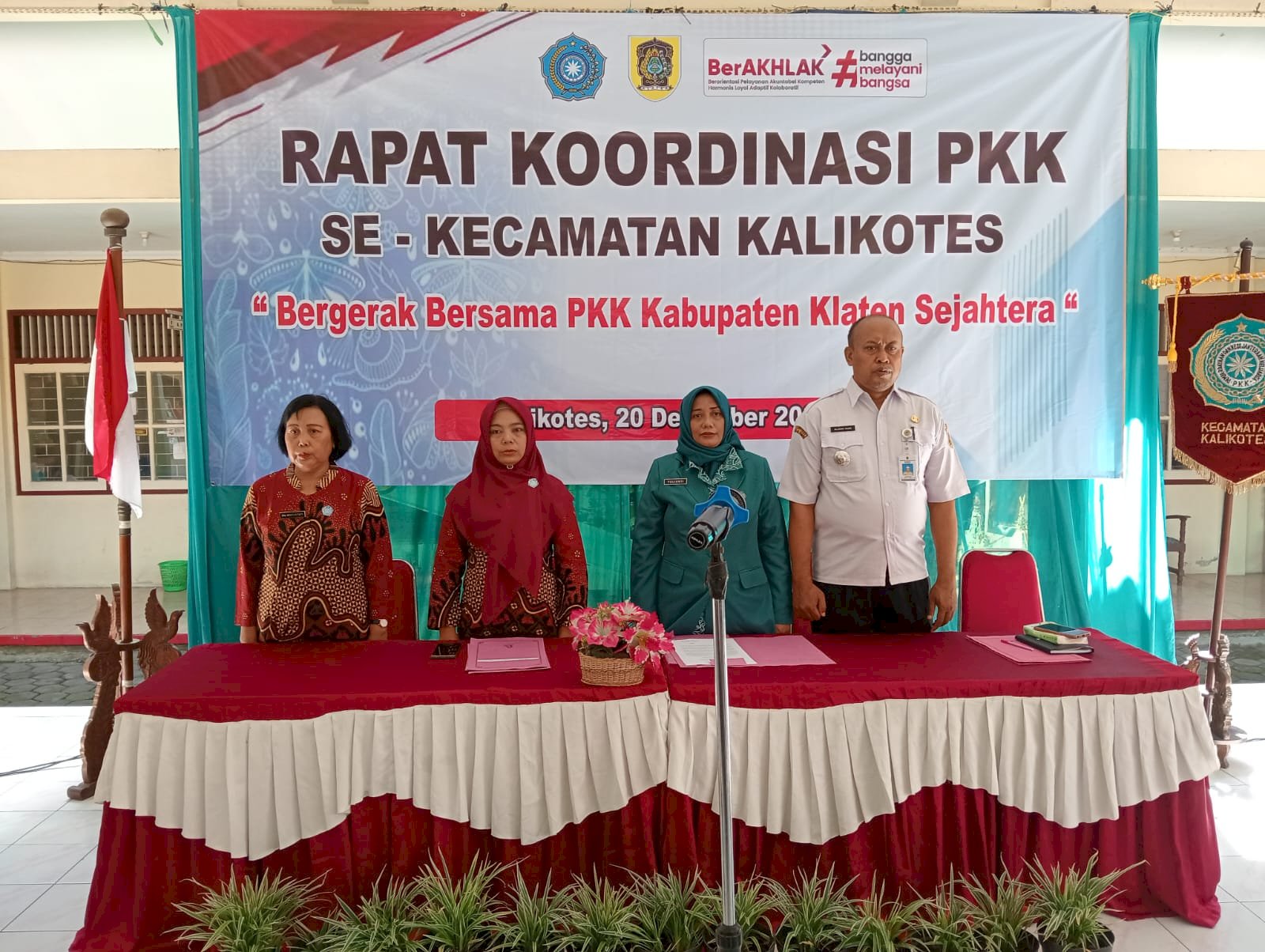 RAPAT KOORDINASI PKK SE-KECAMATAN KALIKOTES