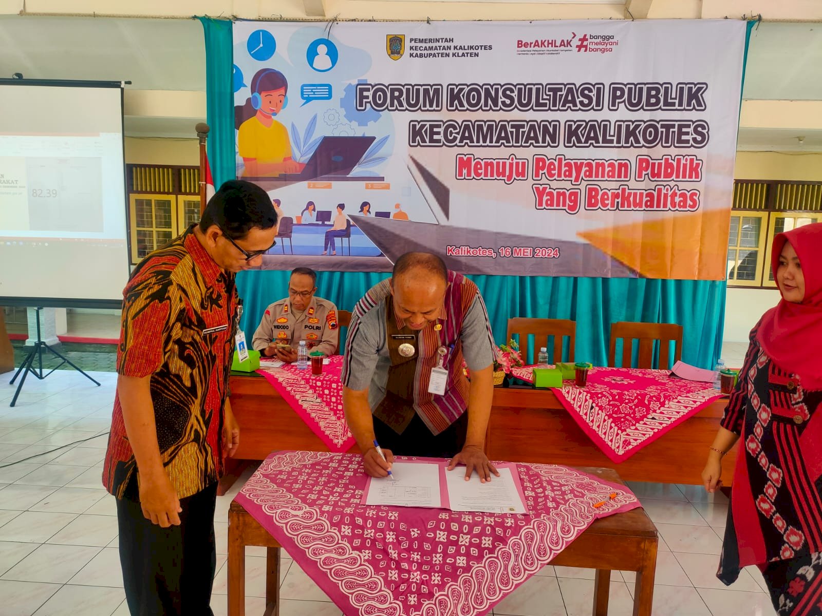 Forum Konsultasi Publik Kecamatan Kalikotes Tahun 2024