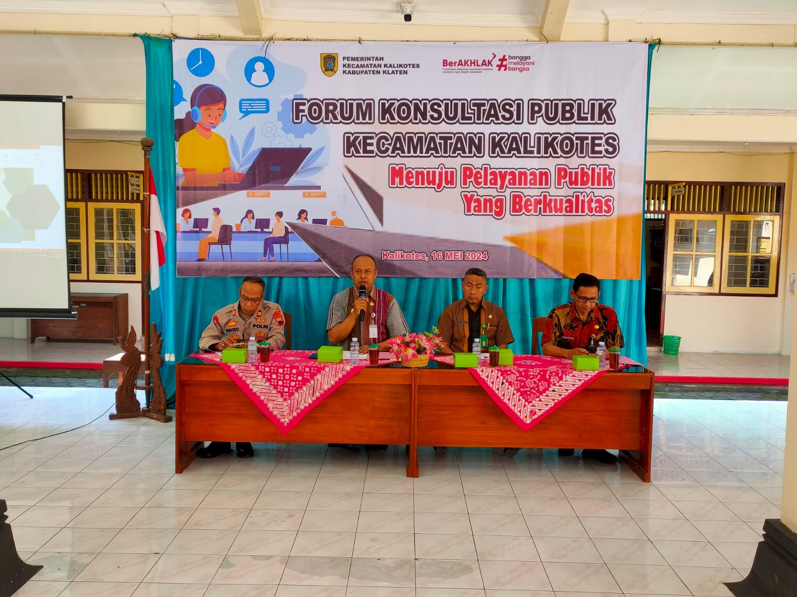 Forum Konsultasi Publik Kecamatan Kalikotes Tahun 2024