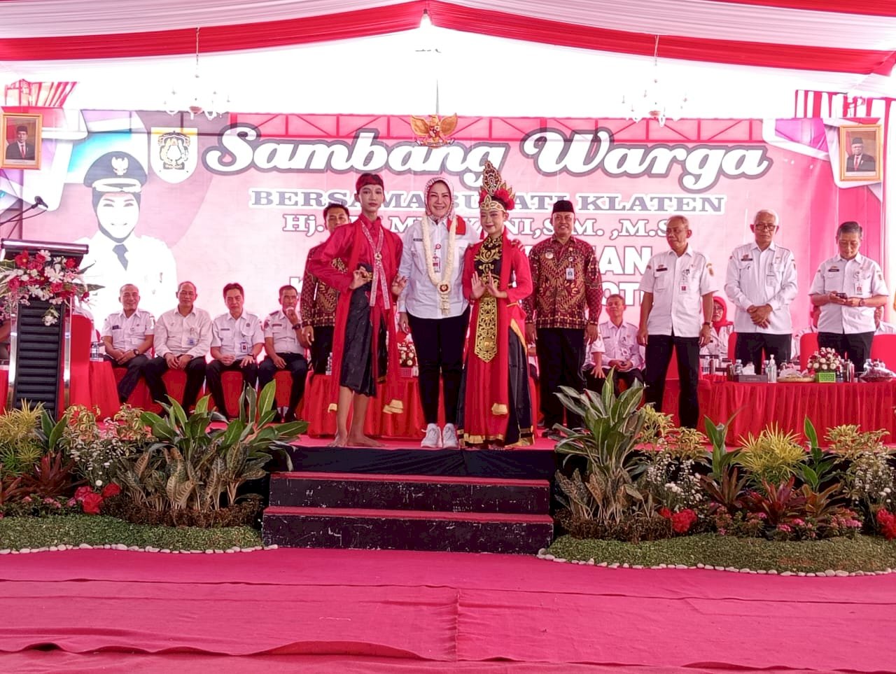 Sambang Warga Bersama Bupati Klaten di Desa Krajan Kecamatan Kalikotes