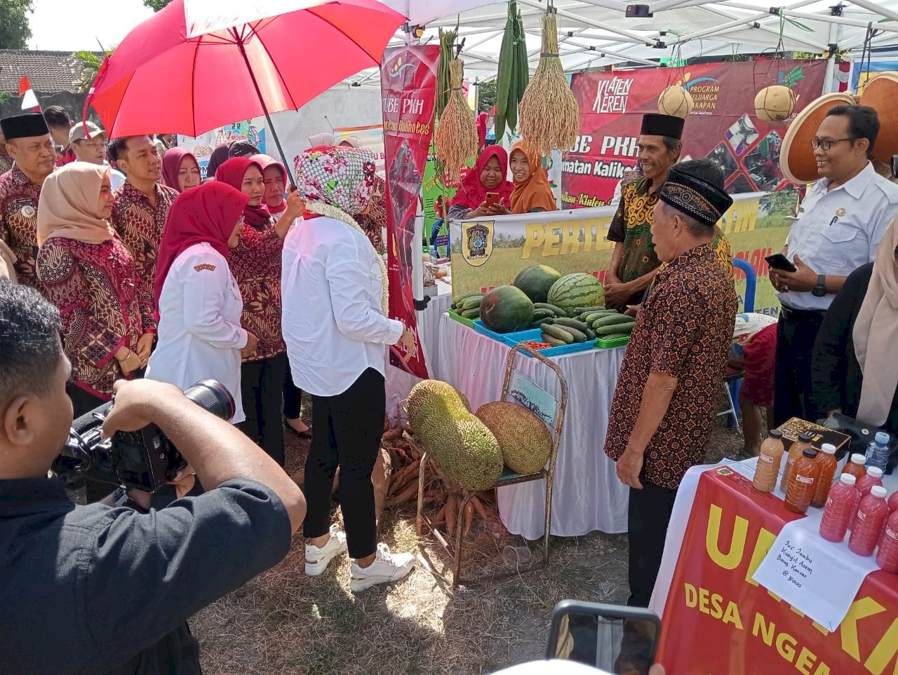 Sambang Warga Bersama Bupati Klaten di Desa Krajan Kecamatan Kalikotes