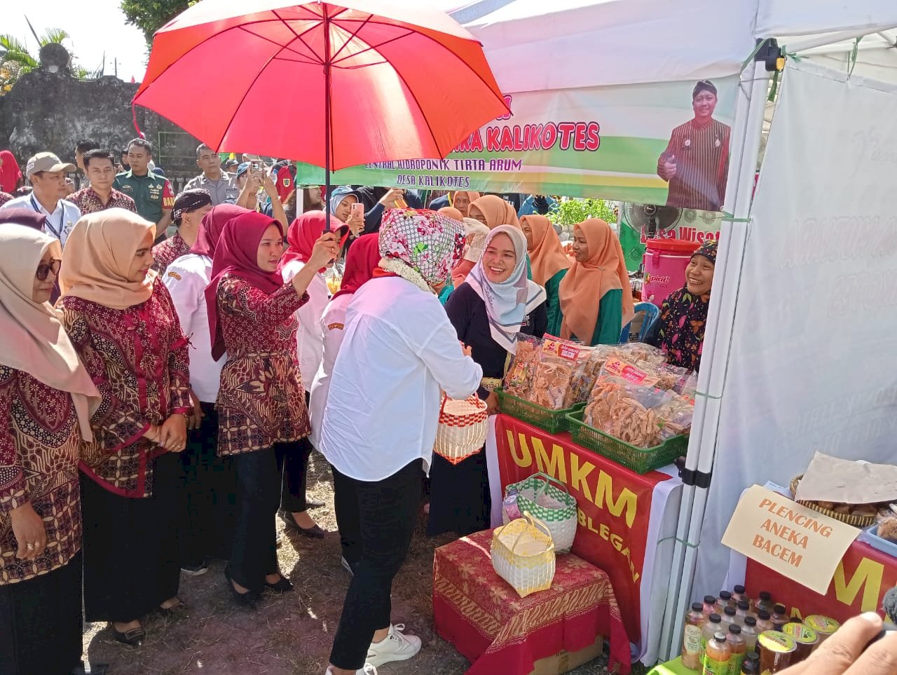 Sambang Warga Bersama Bupati Klaten di Desa Krajan Kecamatan Kalikotes