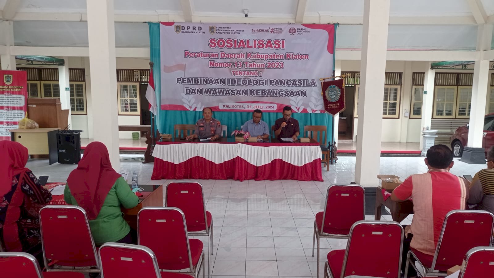 Rakor Panitia Hari Jadi Klaten Ke-220 dan HUT RI Ke-79 Kecamatan Kalikotes