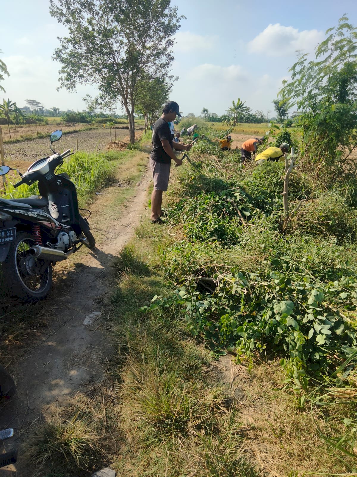 Kerja Bhakti Persiapan TMMD