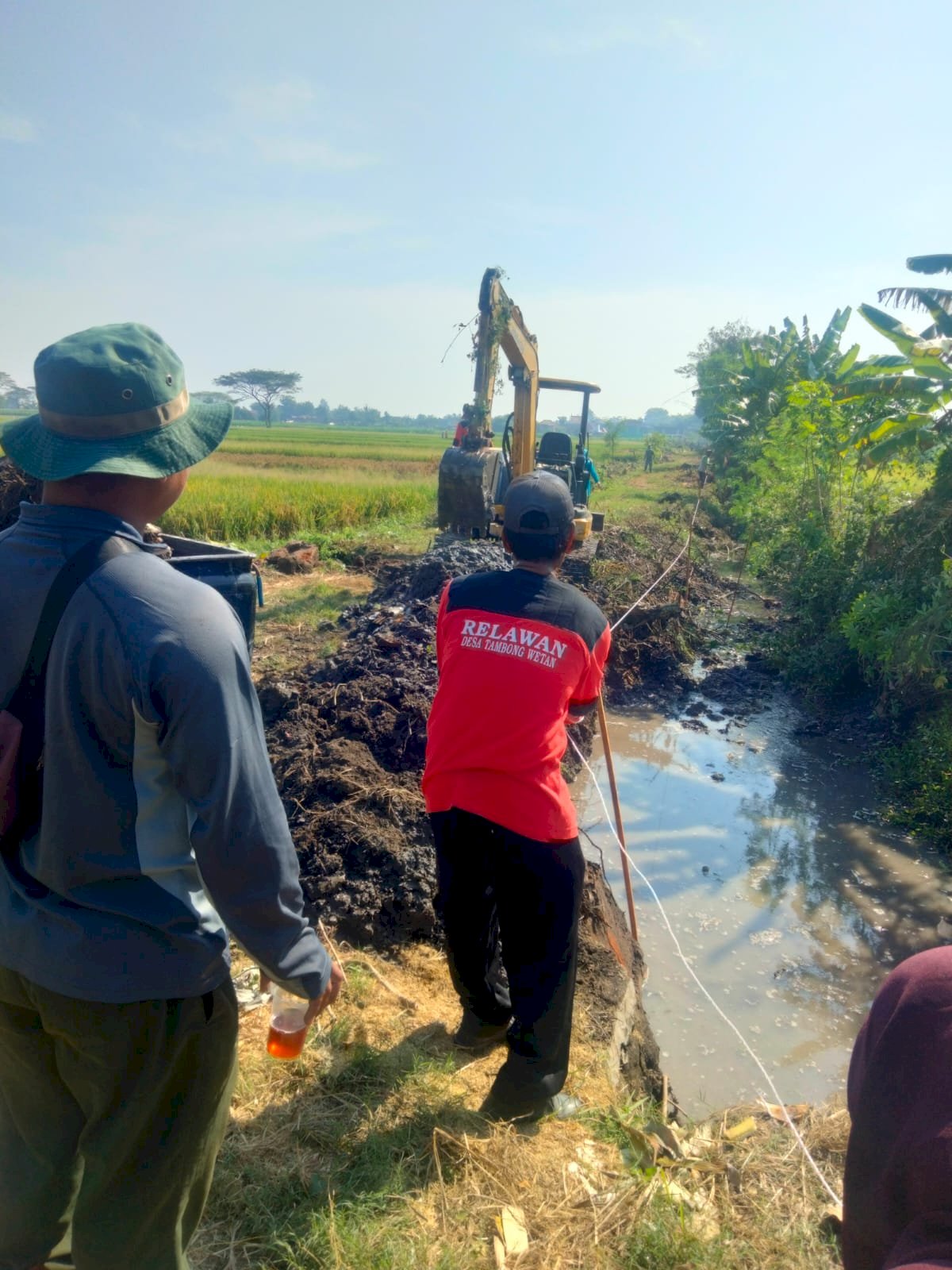 Persiapan lokasi TMMD di Desa Tambongwetan Kecamatan Kalikotes