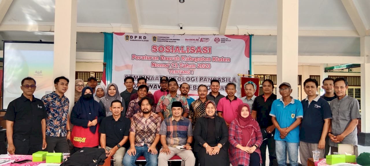 Sosialisasi Peraturan Daerah Kabupaten Klaten Nomor 13 Tahun 2023