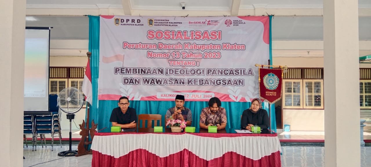 Sosialisasi Peraturan Daerah Kabupaten Klaten Nomor 13 Tahun 2023