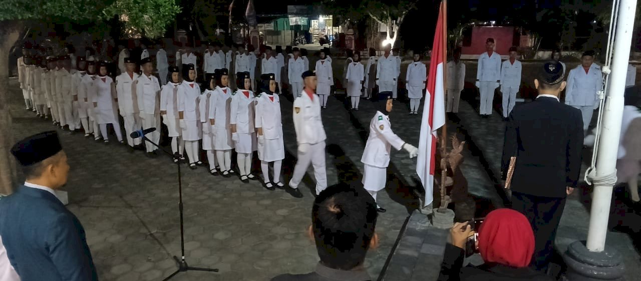 Pengukuhan Paskibraka Kecamatan Kalikotes