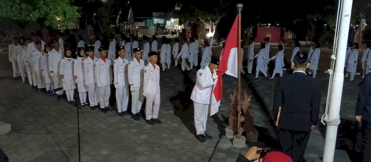 Pengukuhan Paskibraka Kecamatan Kalikotes