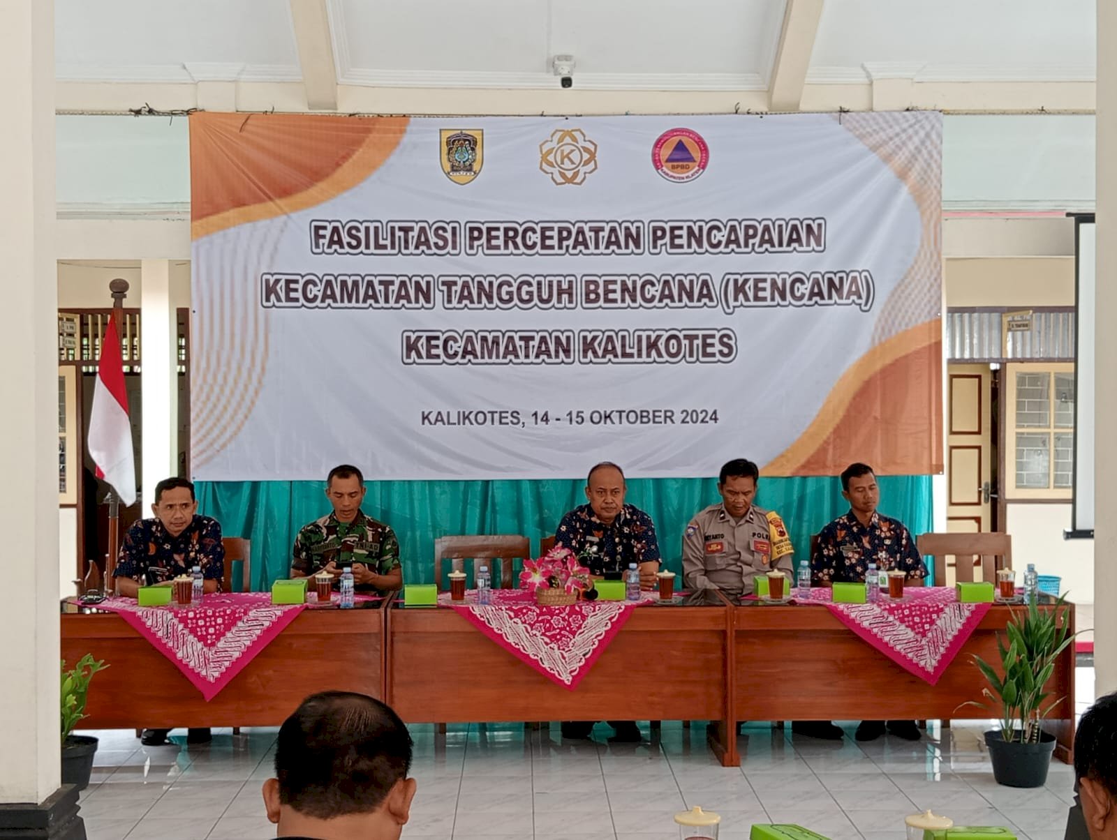 Fasilitasi Percepatan Pencapaian Kecamatan Tangguh Bencana (KENCANA) Kecamatan Kalikotes