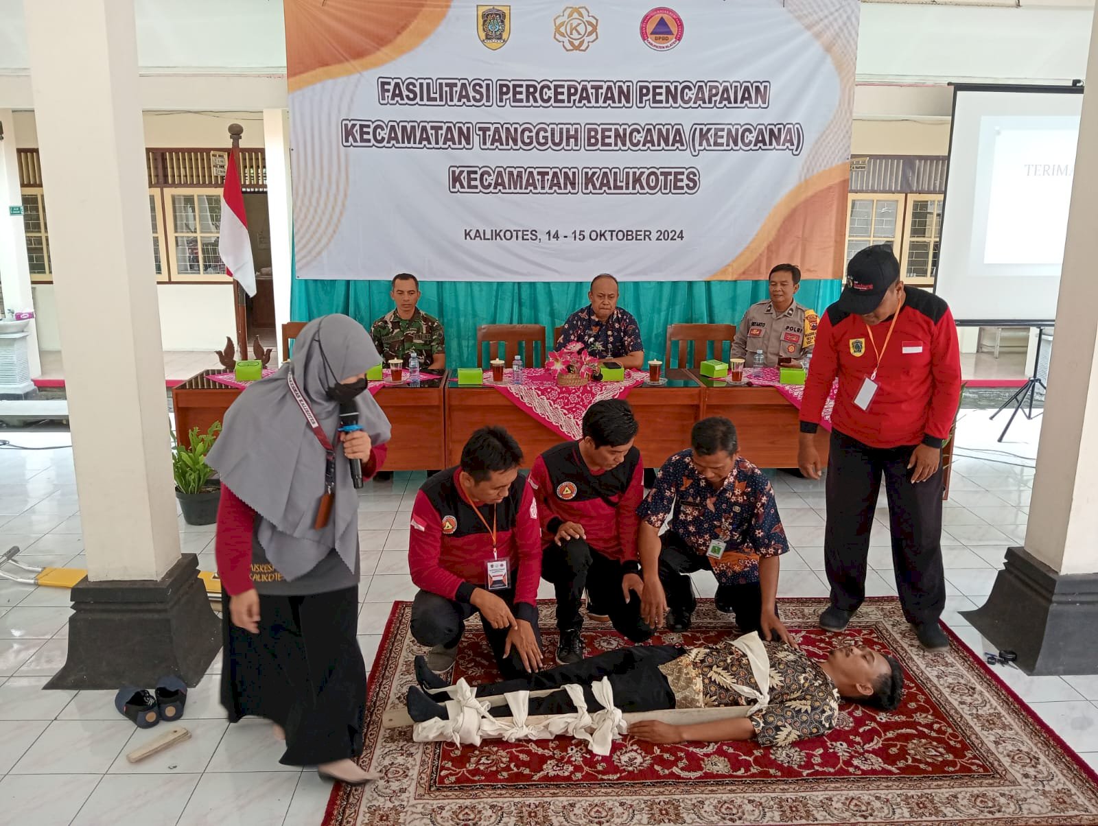 Fasilitasi Percepatan Pencapaian Kecamatan Tangguh Bencana (KENCANA) Kecamatan Kalikotes