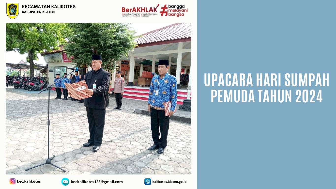 Upacara Hari Sumpah Pemuda Tahun 2024