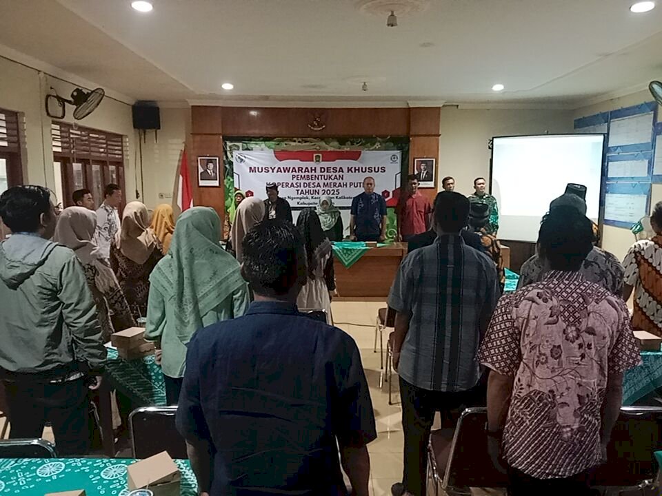 MUSDESUS Pembentukan Koperasi Desa Merah Putih Desa Ngemplak