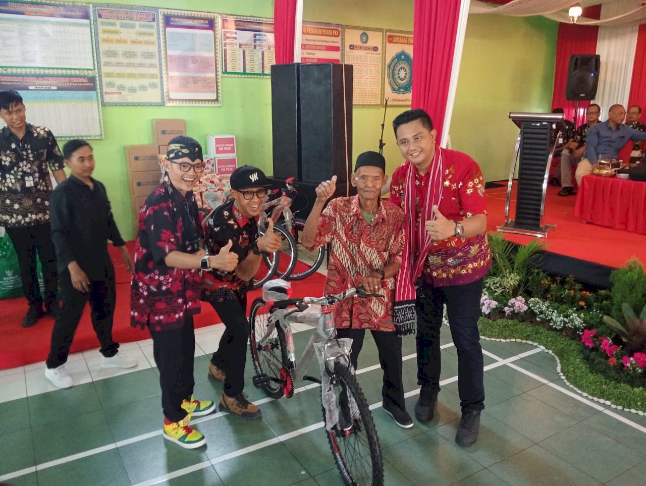 Sambung Roso Bersama Bupati dan Wakil Bupati Klaten di Desa Jogosetran kecamatan Kalikotes