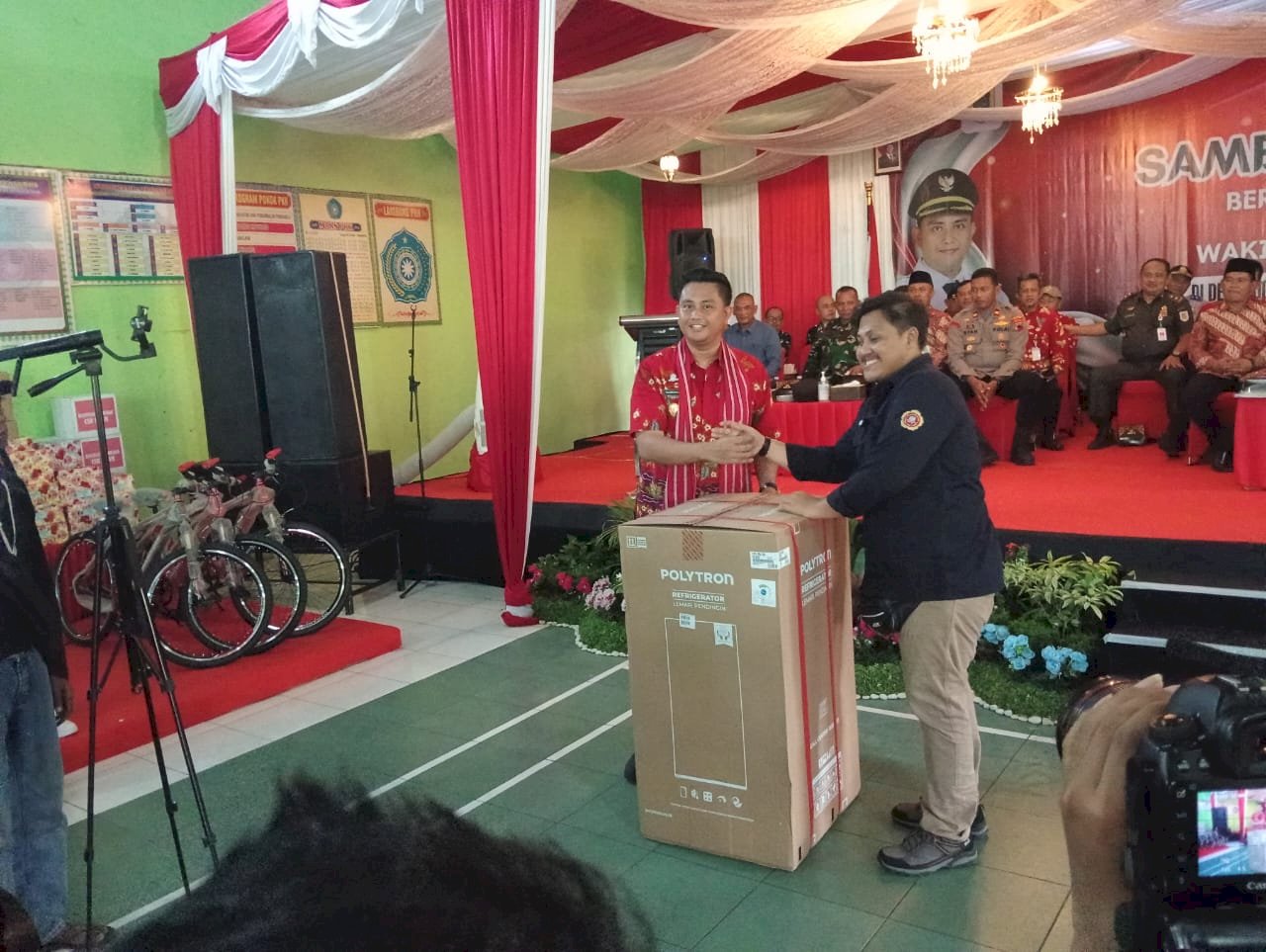 Sambung Roso Bersama Bupati dan Wakil Bupati Klaten di Desa Jogosetran kecamatan Kalikotes
