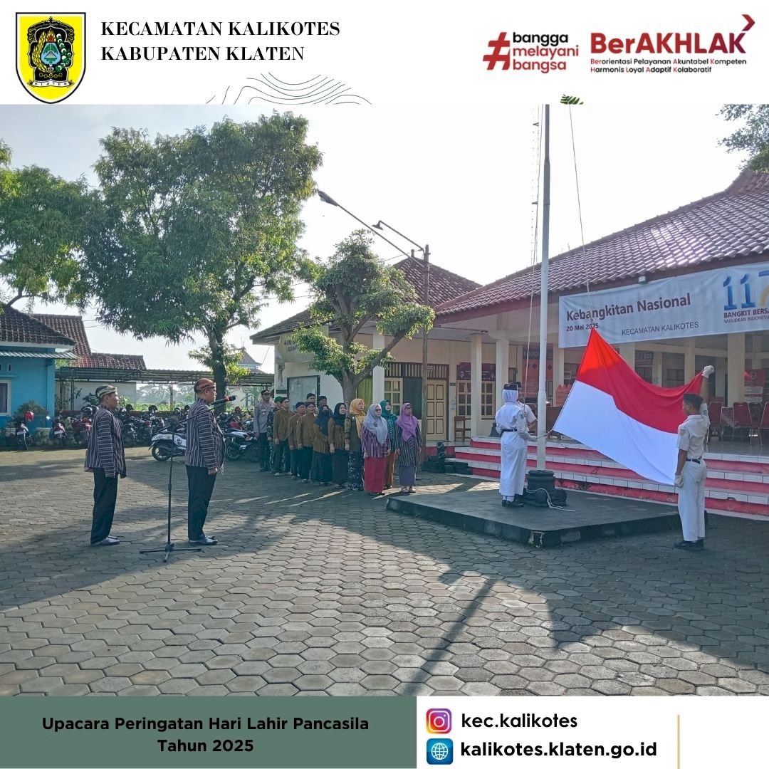 Upacara Peringatan Hari Lahir Pancasila Tahun 2025