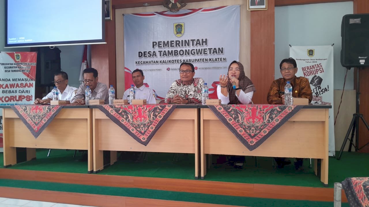 Penerimaan Mahasiswa KKN UIN Surakarta di Desa Tambongwetan