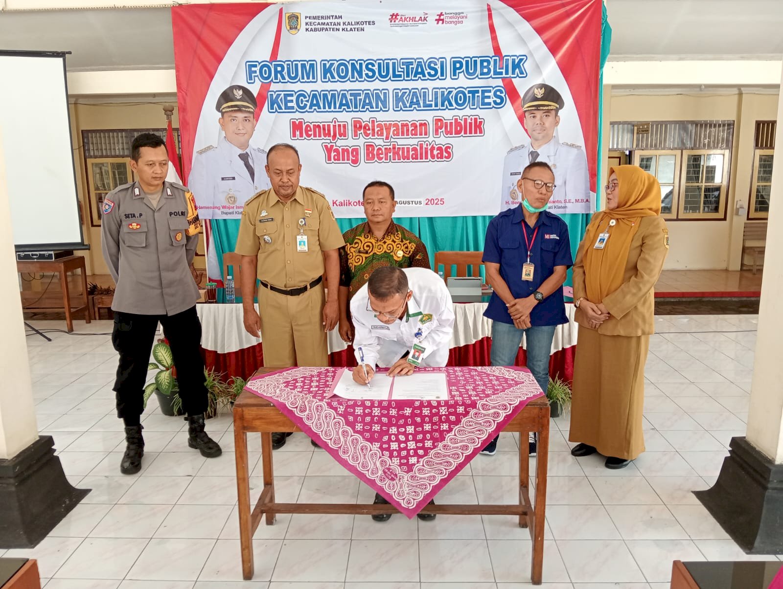 Forum Konsultasi Publik Kecamatan Kalikotes Tahun 2025