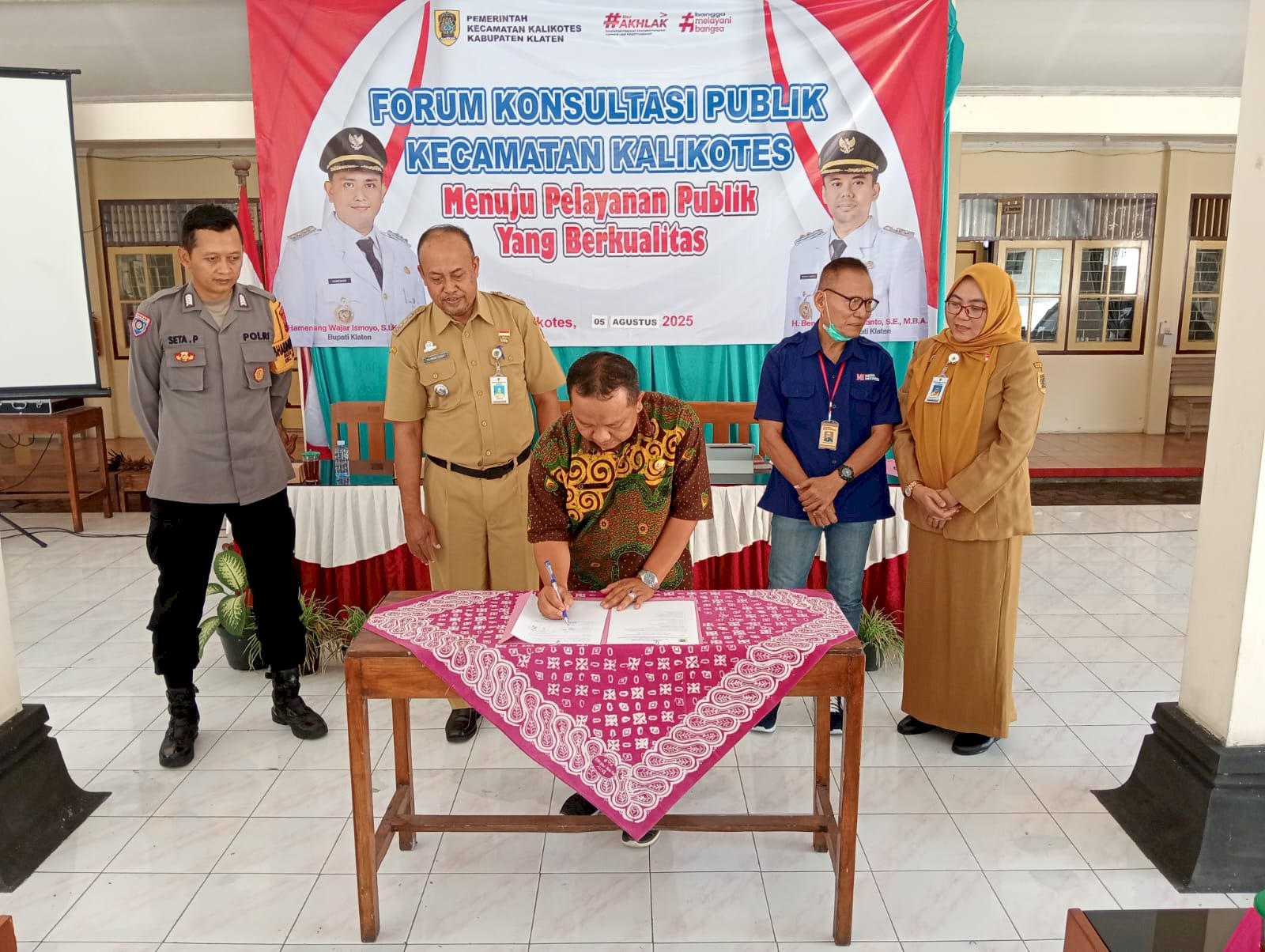 Forum Konsultasi Publik Kecamatan Kalikotes Tahun 2025