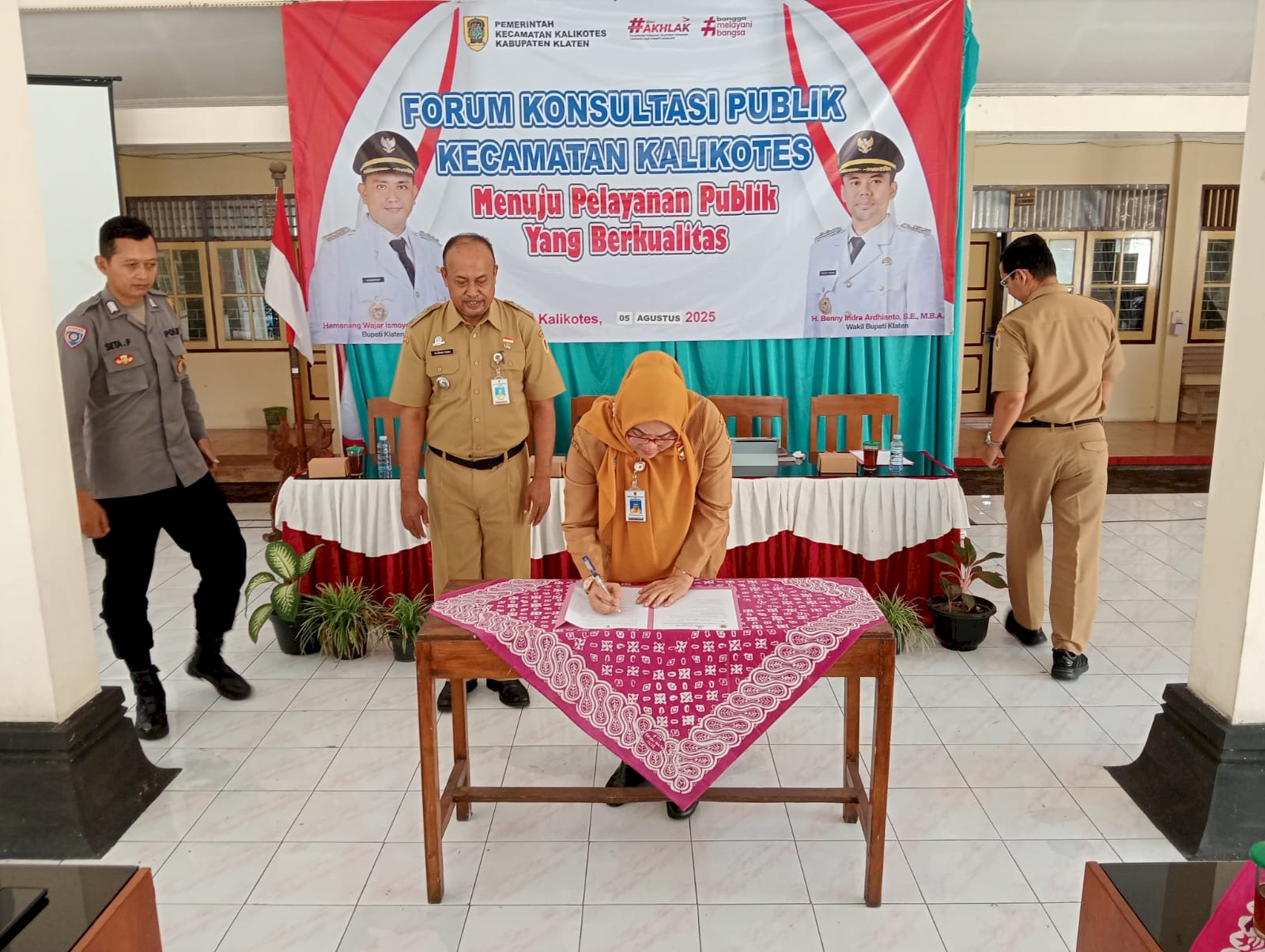 Forum Konsultasi Publik Kecamatan Kalikotes Tahun 2025